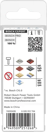 Broca para construção Bosch EXPERT HEX-9 Multi 4x45x90 mm.